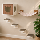 Kit Playground Suspenso Para Gatos 6 Peças