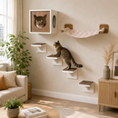 Kit Playground Suspenso Para Gatos 6 Peças