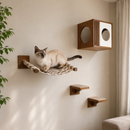 Kit Playground Suspenso para Gatos 4 Peças Premium