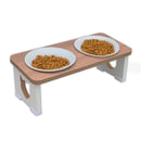 Comedouro e Bebedouro Elevado Pet Duplo em MDF – Linha Premium