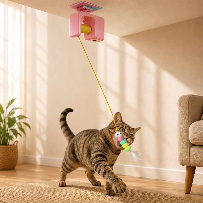 Brinquedo Interativo Automático para Gatos