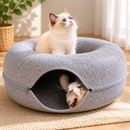 Toca Túnel Donut para Gatos