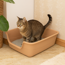 Caixa de Areia com Pá Higiênica para Gatos