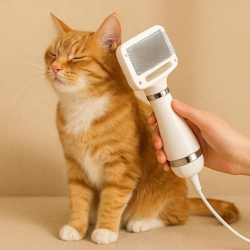 Escova Secadora Profissional Para Gatos