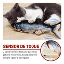 Brinquedo Peixe Elétrico para Gatos