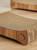 Arranhador e Cama em MDF para Gatos