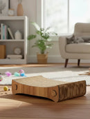 Arranhador e Cama em MDF para Gatos