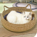 Ninho Premium de Rattan para Gatos