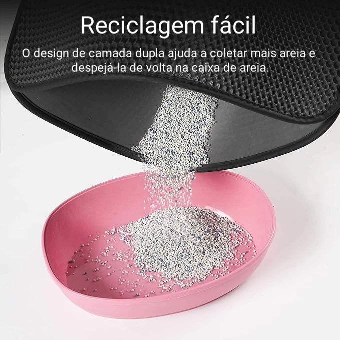 Tapete Limpa Patas para Gatos